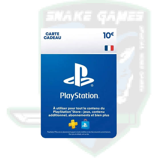 carte psn 10 euros