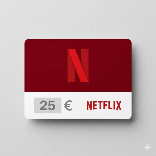 Carte cadeau Netflix 25 euros