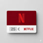Carte cadeau Netflix 25 euros